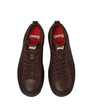 CAMPER RUNNER FOUR Leather sneakers medium brown - Men’s shoes - 4