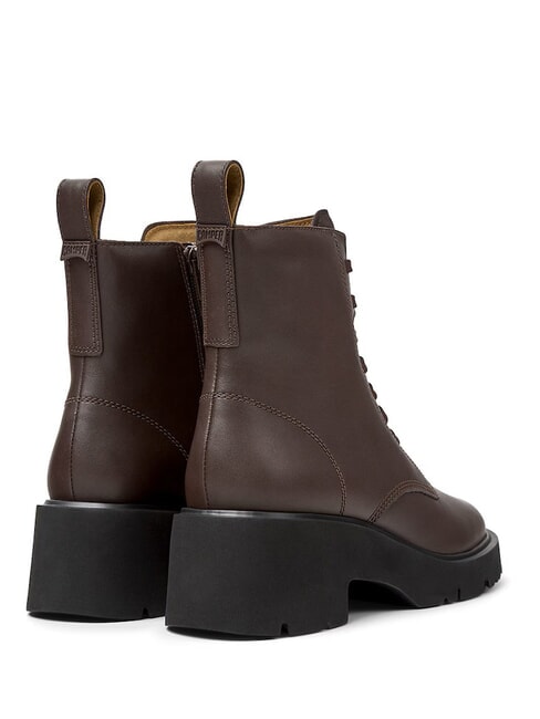 MILAH Leather ankle boots dark brown - Women&rsquo;s shoes