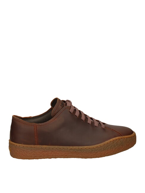 PEU TERRENO Leather sneakers medium brown - Men’s shoes
