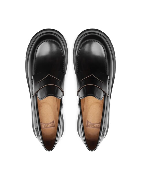 MILAH Leather moccasins black - Women’s shoes