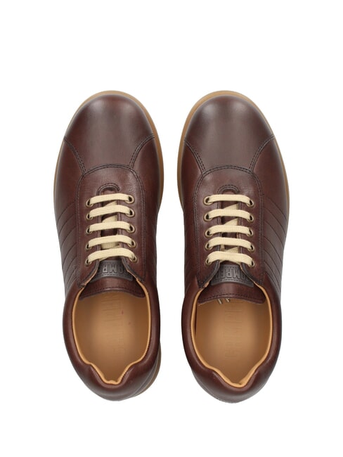 PELOTAS ARIEL Leather sneakers dark brown - Men’s shoes