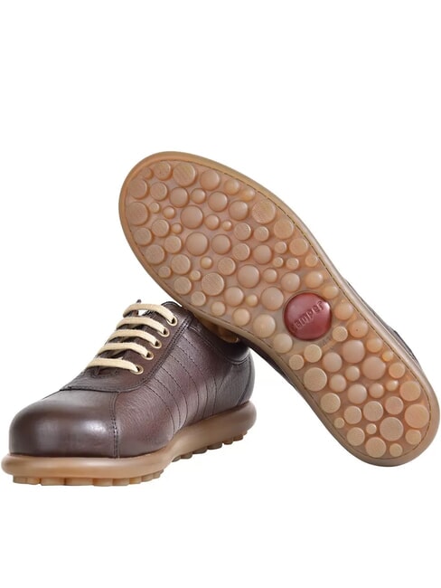 PELOTAS ARIEL Leather sneakers dark brown - Men’s shoes