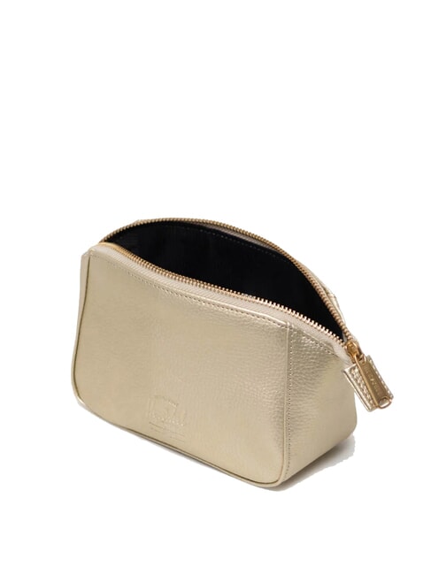 MILAN Small beauty case gold metallic - Beauty Case