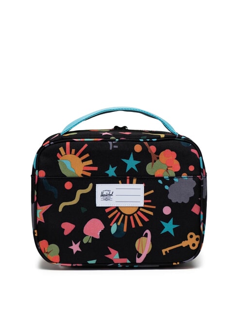 POP QUIZ Thermal lunch bag black scrapbook - Kids bags and accessories