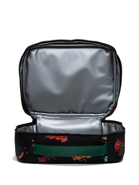 POP QUIZ Thermal lunch bag monster dance black - Kids bags and accessories