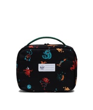 HERSCHEL POP QUIZ Thermal lunch bag monster dance black - Kids bags and accessories - 4