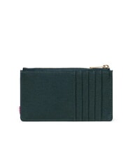 HERSCHEL OSCAR Flat card holder with coin purse darkest spruce winter plaid - Women&rsquo;s Wallets - 2