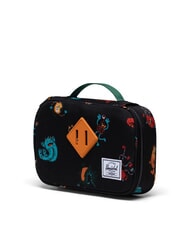 HERSCHEL HERITAGE Pencil case with handle monster dance black - Cases and Accessories - 3