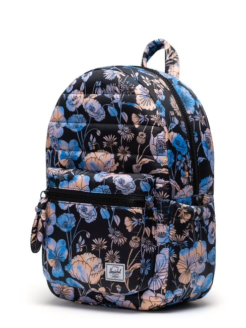 SETTLEMENT QUILTED Quilted backpack for 15.6" laptop floral skies - Backpacks & School and Leisure