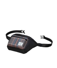 HERSCHEL POP QUIZ Bum bag with pocket black winter plaid - Hip pouches - 2
