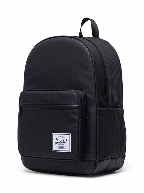 POP QUIZ Backpack houndstooth emboss/black - Backpacks & School and Leisure