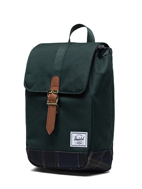 RETREAT One-shoulder backpack darkest spruce winter plaid - Backpacks & School and Leisure