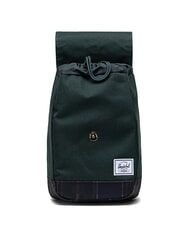 HERSCHEL RETREAT One-shoulder backpack darkest spruce winter plaid - Backpacks & School and Leisure - 4