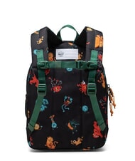 HERSCHEL HERITAGE KIDS Backpack monster dance black - Backpacks & School and Leisure - 3