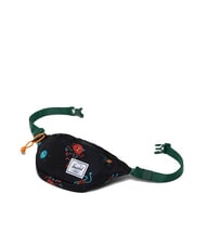 HERSCHEL HERITAGE Pouch with name tag monster dance black - Hip pouches - 3