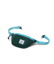 HERSCHEL HERITAGE Pouch with name tag hunter green/reflecting pond/sea jet - Hip pouches - 3