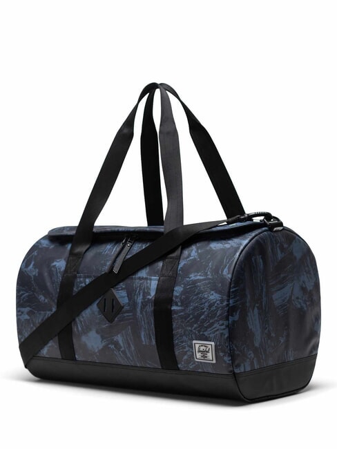 HERITAGE Large duffel bag with shoulder strap steel blue shale rock - Duffle bags
