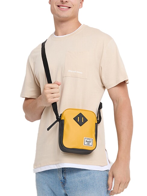 HERITAGE Small purse brass - Over-the-shoulder Bags for Men