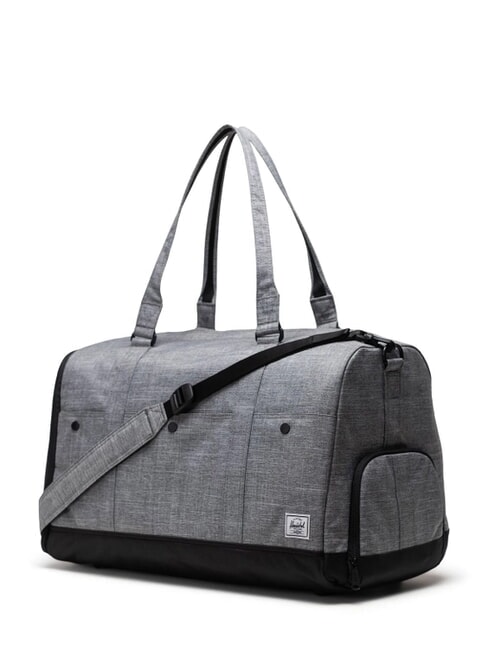 BENNETT Maxi bag with shoulder strap RAVEN CROSSHATCH - Duffle bags