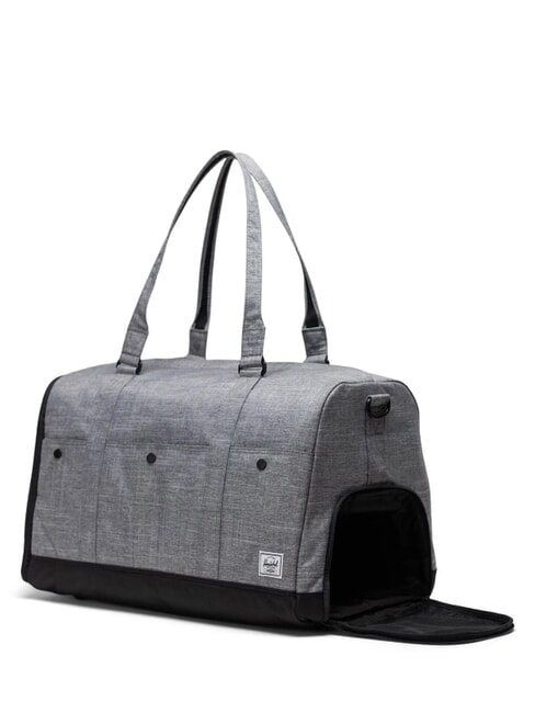 BENNETT Maxi bag with shoulder strap RAVEN CROSSHATCH - Duffle bags