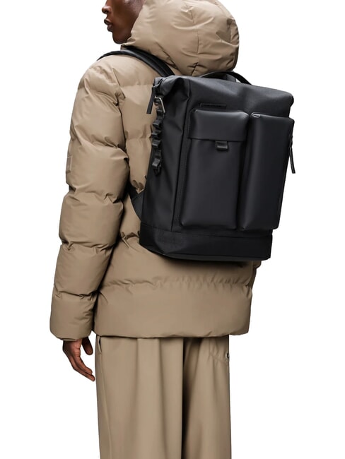 OTARU 15.6" laptop backpack black - Laptop backpacks