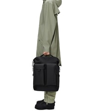 RAINS OTARU 15.6" laptop backpack black - Laptop backpacks - 5