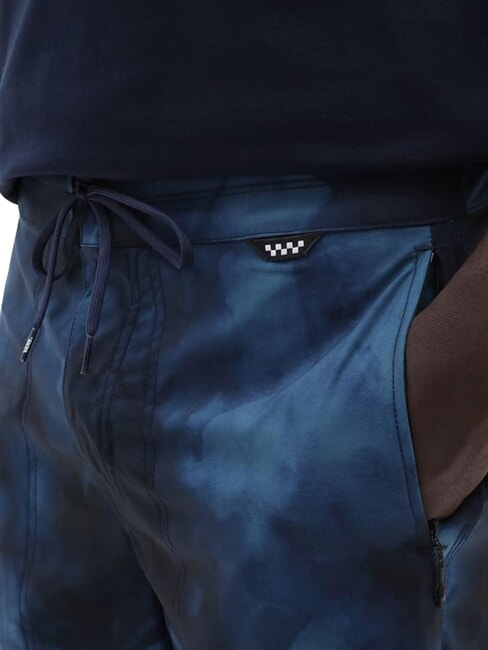 VOYAGE TIE DYE Long shorts costume teal-black - Swimwear