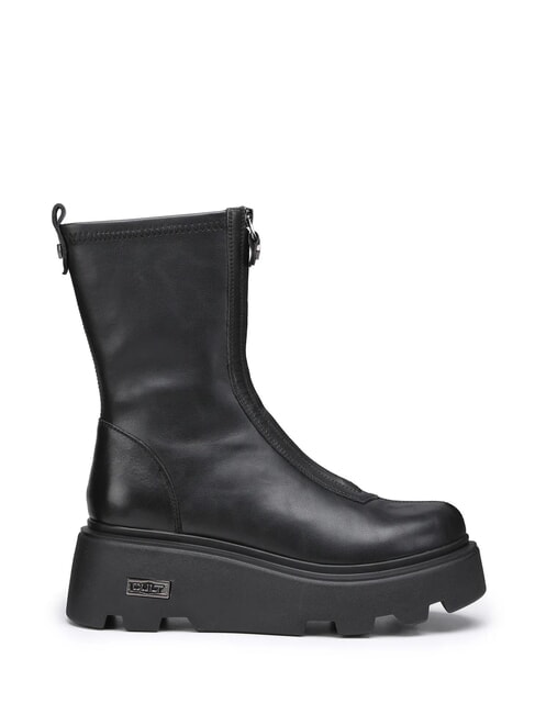 NEW ROCK 3554 Platform ankle boots with zip black - Women’s shoes