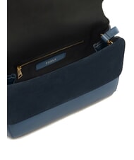 FURLA DOMUS  Shoulder bag, leather gray blue - Women’s Bags - 5