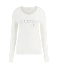 GUESS SAYLOR LOGO  Sweater silk taupe - Women's Sweaters - 5