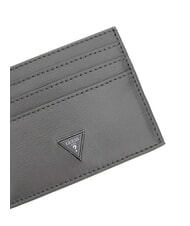 GUESS MILANO Flat card holder gray - Men’s Wallets - 3
