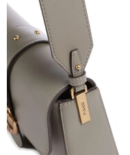 PINKO LOVE ONE SLOUCHY Mini leather shoulder bag walnut-antique gold - Women’s Bags - 3