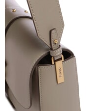 PINKO LOVE ONE CLASSIC SLOUCHY Leather shoulder bag walnut-antique gold - Women’s Bags - 4