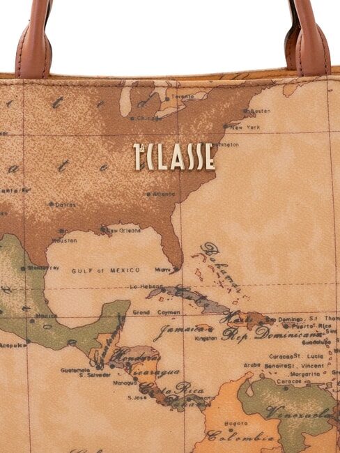 GEO CLASSIC Handbag with shoulder strap NATURAL - Women’s Bags