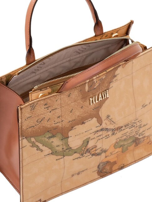 GEO CLASSIC Handbag with shoulder strap NATURAL - Women’s Bags