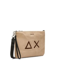 SUN68 CORDUROY Clutch bag with wristlet and shoulder strap beige - Women&rsquo;s Bags - 2