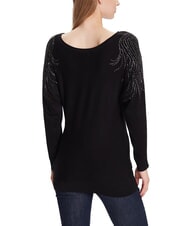 GUESS BAT SLEEVE LORETTA Relaxed fit boat neck sweater - Women's Sweaters