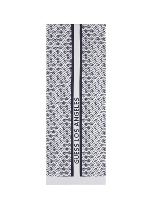 SEVYN 4G LOGO Scarf 4g cream and blue - Scarves