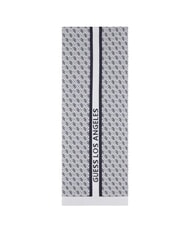 GUESS SEVYN 4G LOGO Scarf 4g cream and blue - Scarves - 2