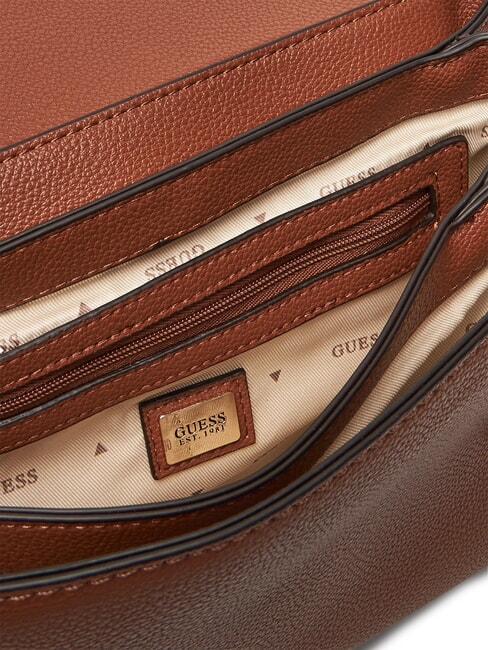 GREGORIA Shoulder bag with flap COGNAC - Women&rsquo;s Bags