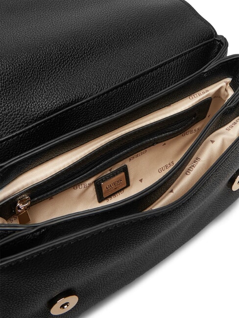 GREGORIA Shoulder bag with flap BLACK - Women’s Bags