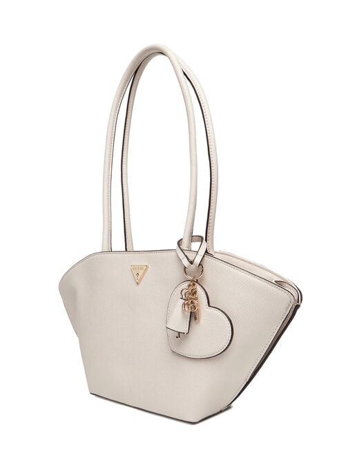BOLENA Shoulder bag with heart charm STONE - Women’s Bags