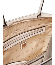 GUESS BOLENA Shoulder bag with heart charm STONE - Women’s Bags - 6