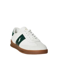 RALPH LAUREN HERITAGE AERA Leather sneakers off white/forest - Men&rsquo;s shoes - 3