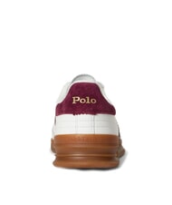 RALPH LAUREN HERITAGE AERA Leather sneakers off white/wine - Men&rsquo;s shoes - 5