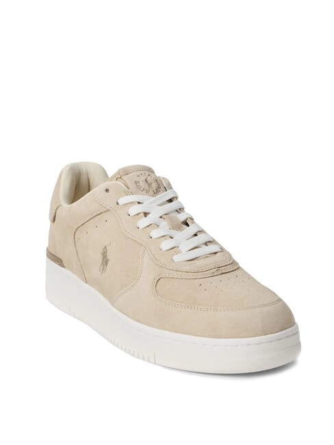MASTERS COURT Suede leather sneakers milkshake - Men’s shoes
