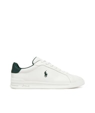 RALPH LAUREN HERITAGE COURT 2 Leather sneakers deckwash white/forest - Men’s shoes - 2