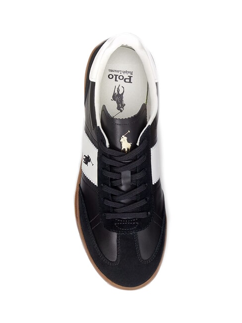 HERITAGE AERA Leather sneakers black / white - Men’s shoes