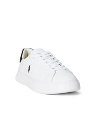 RALPH LAUREN RLITE COURT Leather sneakers white/black pp - Men’s shoes - 3