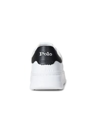 RALPH LAUREN RLITE COURT Leather sneakers white/black pp - Men’s shoes - 5